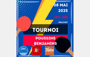 Tournoi Poussins Benjamins à Graulhet.